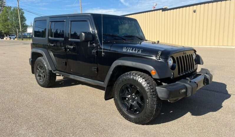 
								2018 Jeep Wrangler Unlimited Willys Wheeler 4×4 full									