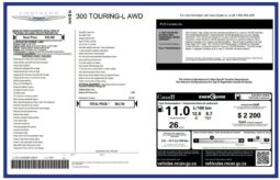 
										2022 Chrysler 300 Touring L AWD full									